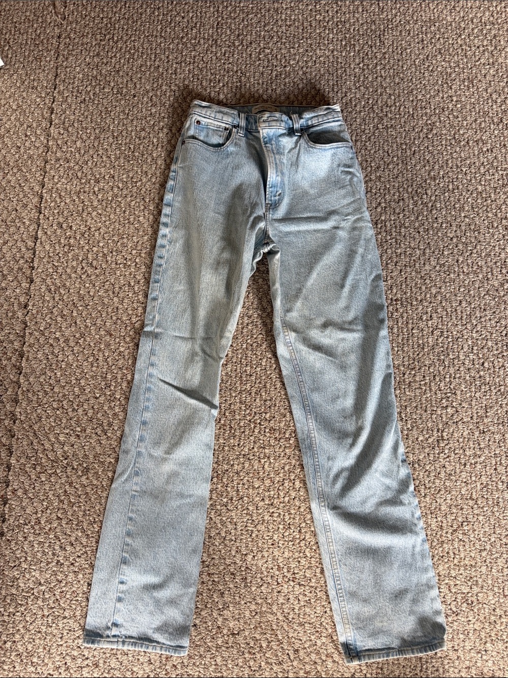Abercrombie & Fitch Light Blue High-Rise Women's Jeans